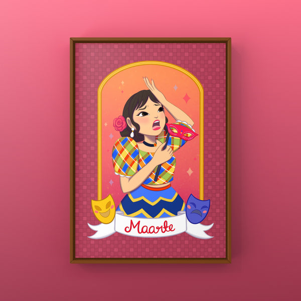 Maarte 8.5 x 11” Art Print
