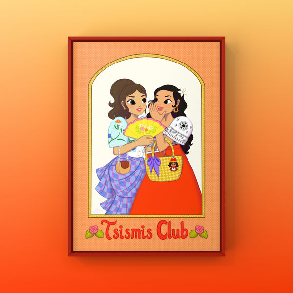 Tsismis Club 8.5 x 11” Art Print