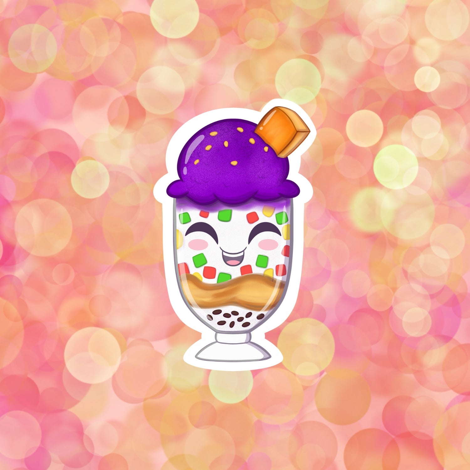 Halo-Halo - Sticker