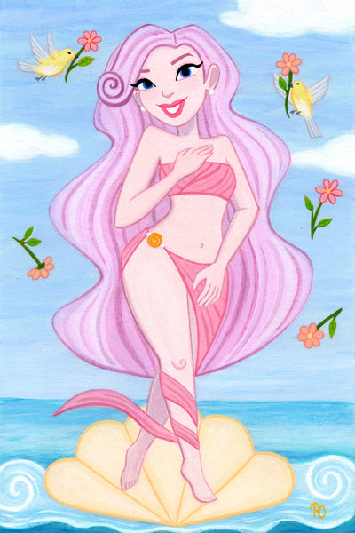 Aphrodite 4x6” Art Print