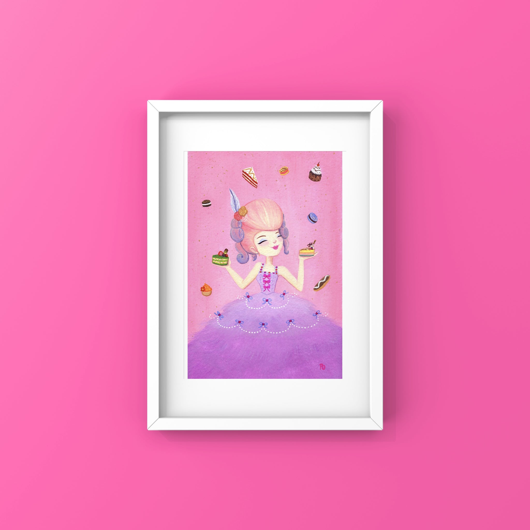 Marie Antoinette 4x6” Art Print