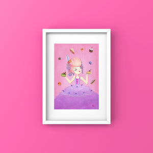 Marie Antoinette 4x6” Art Print