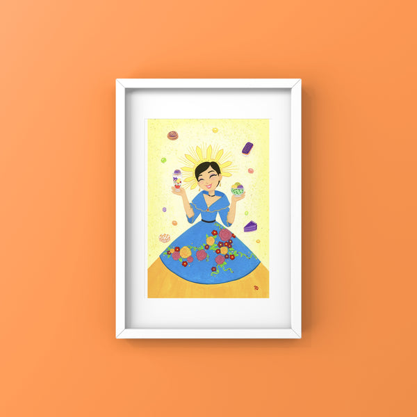 Maria Clara 4x6” Art Print