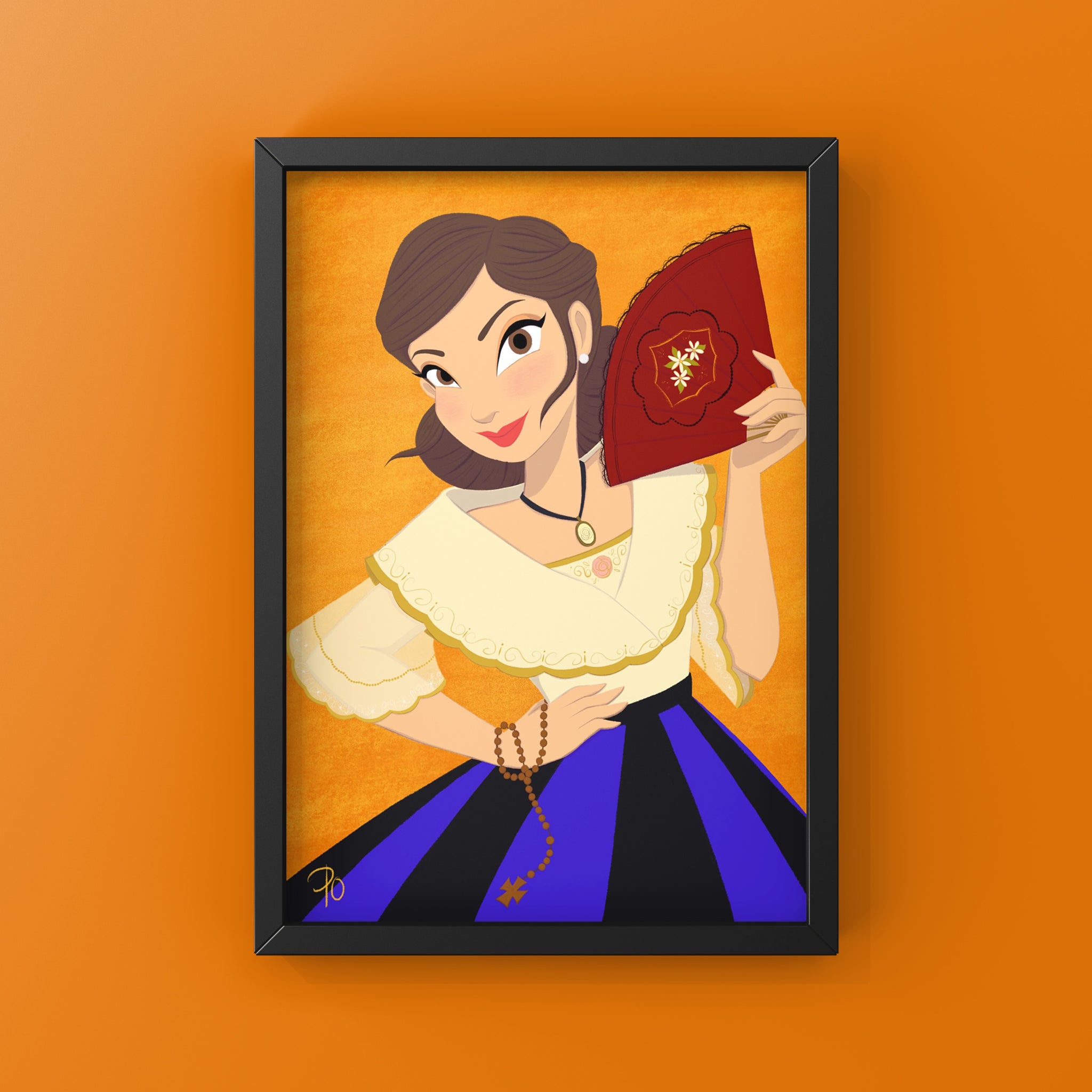 Maria Clara V.2 5x7” Art Print