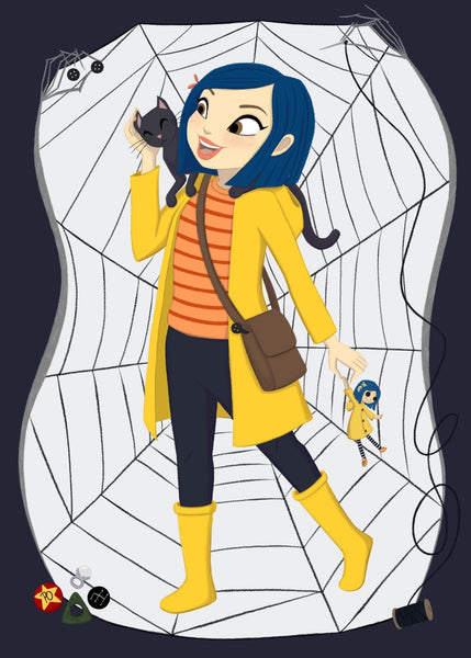 Coraline 5x7” Art Print