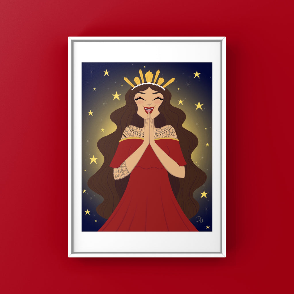 Bituin Design Bituin 8.5 x 11” Art Print – Art Of PAO
