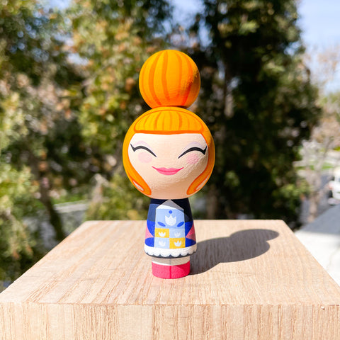 Artist Series: Small World - Kokeshi Art Toy Doll