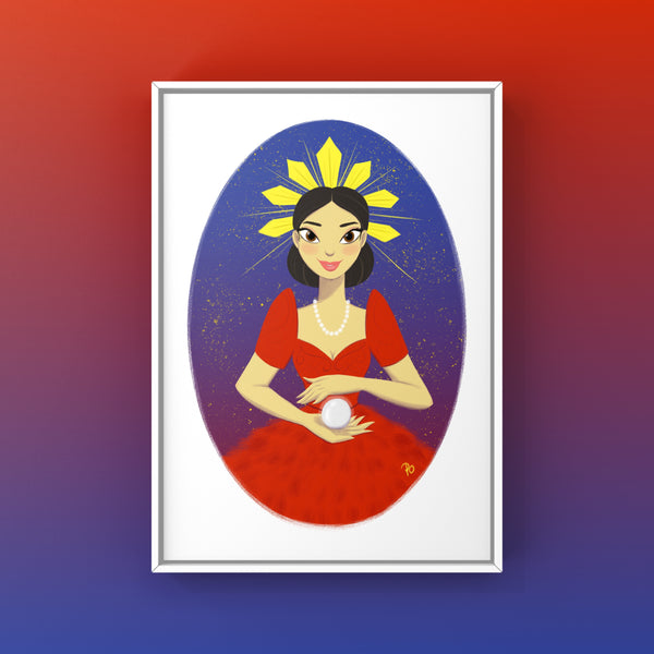 Pearl Of The Orient 8.5 x 11” Art Print