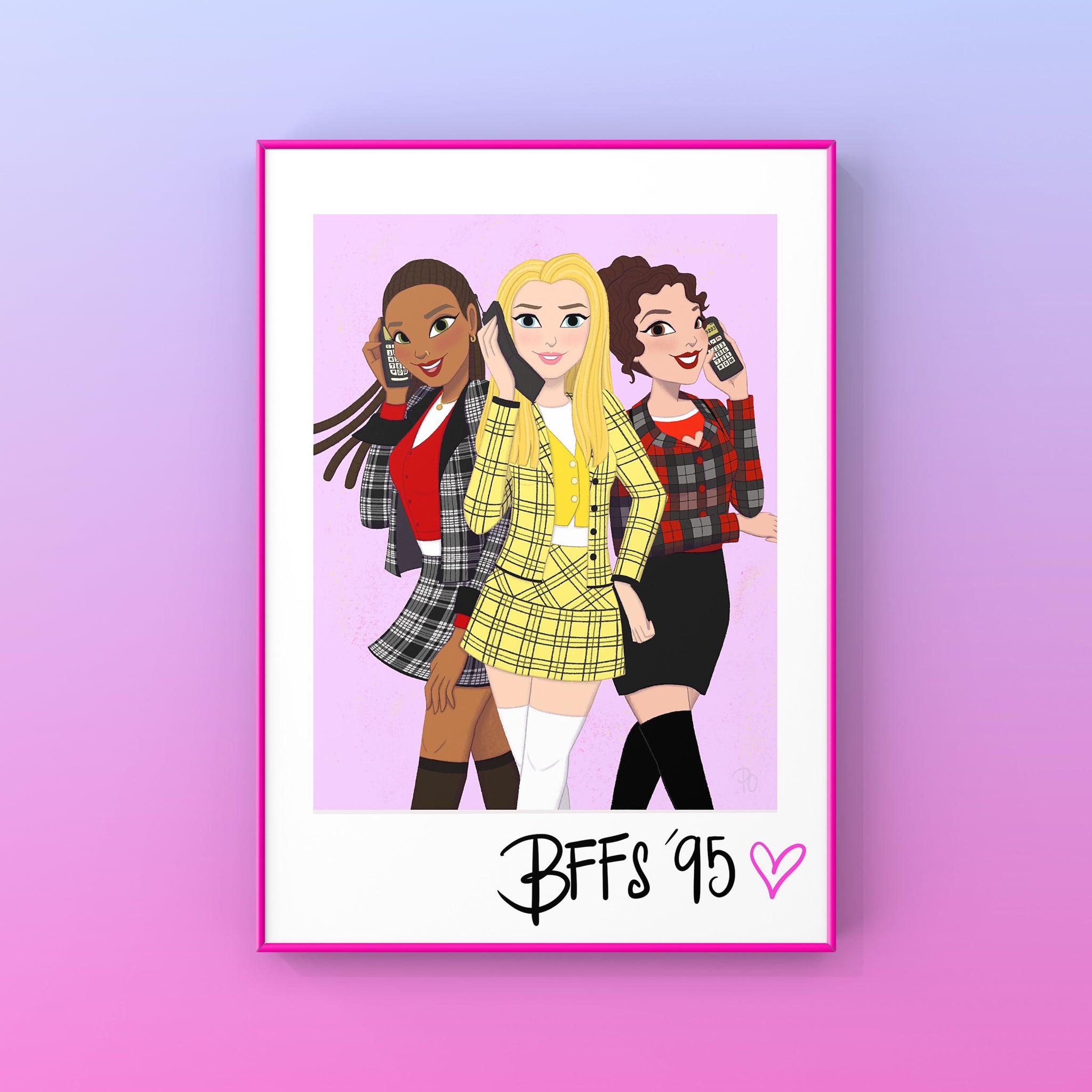 Clueless 5x7” Art Print