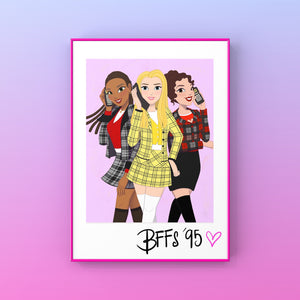 Clueless 5x7” Art Print