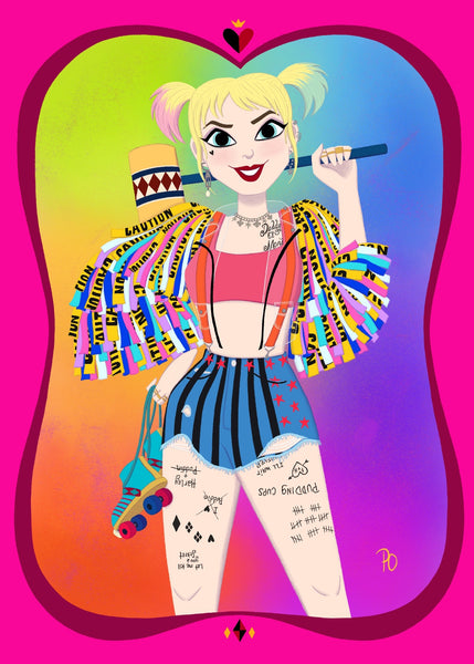 Harley 5x7” Art Print