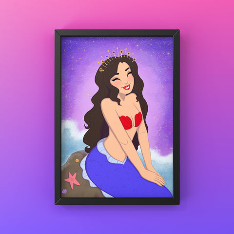 Sirena  5x7” Art Print