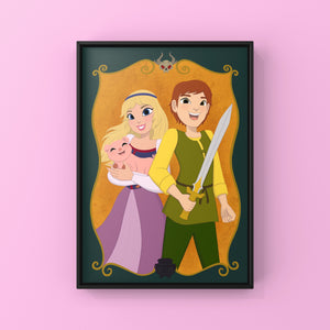 The Black Cauldron 5x7” Art Print