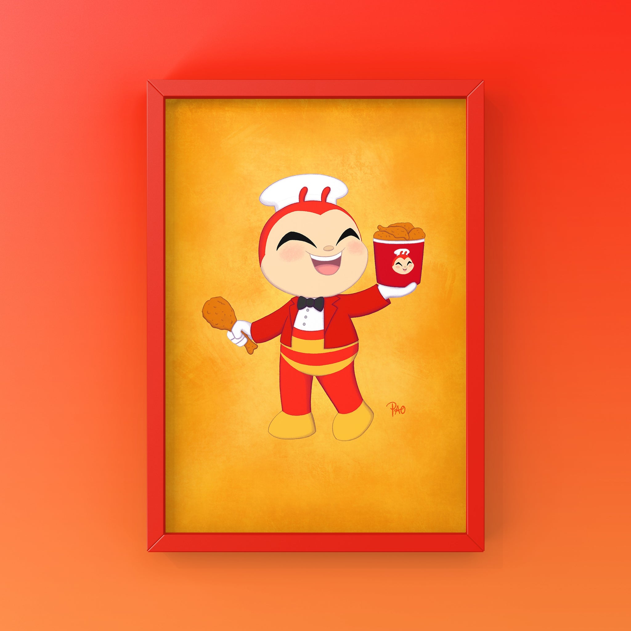 Jollibee 5x7” Art Print