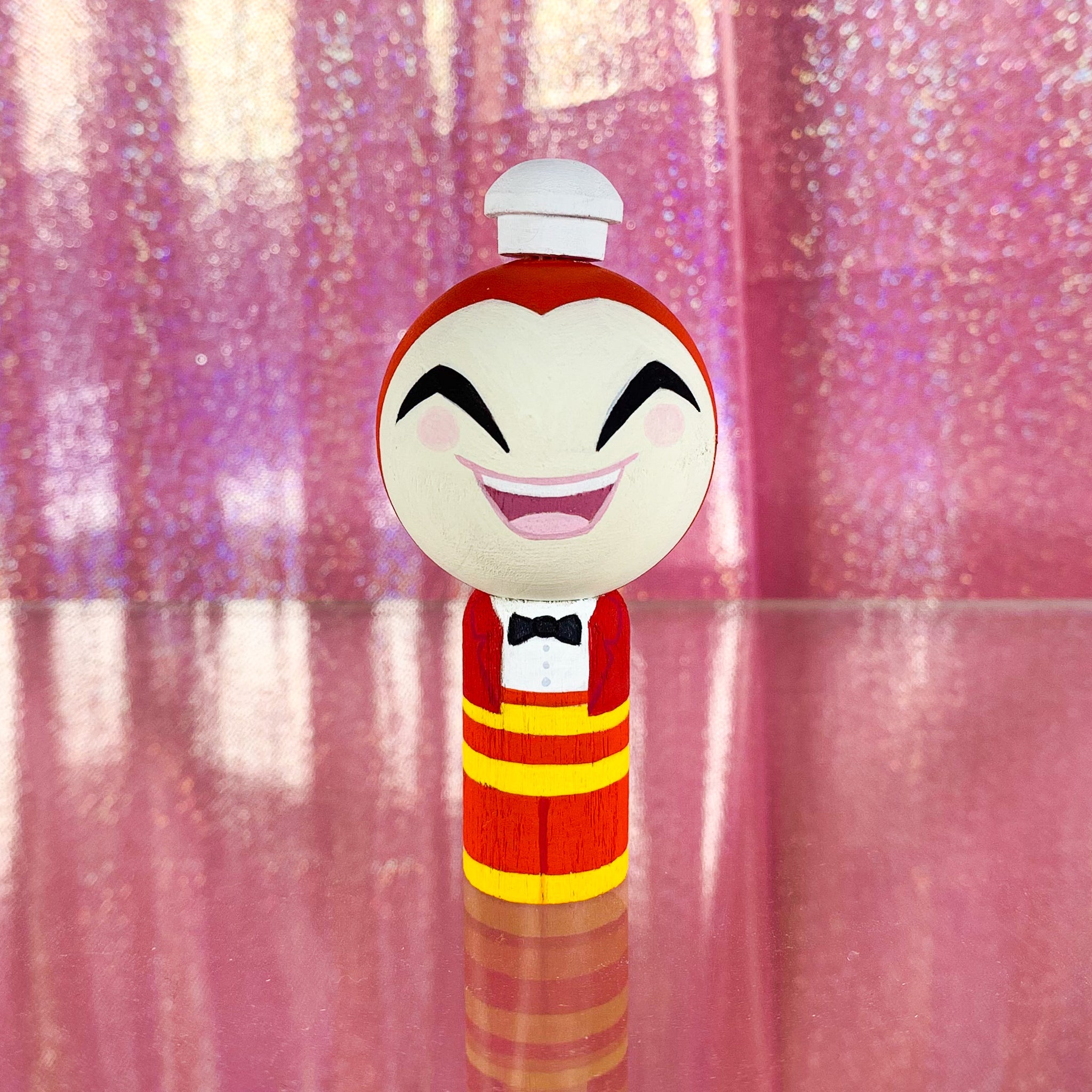 OG Jollibee - Kokeshi Art Toy Doll